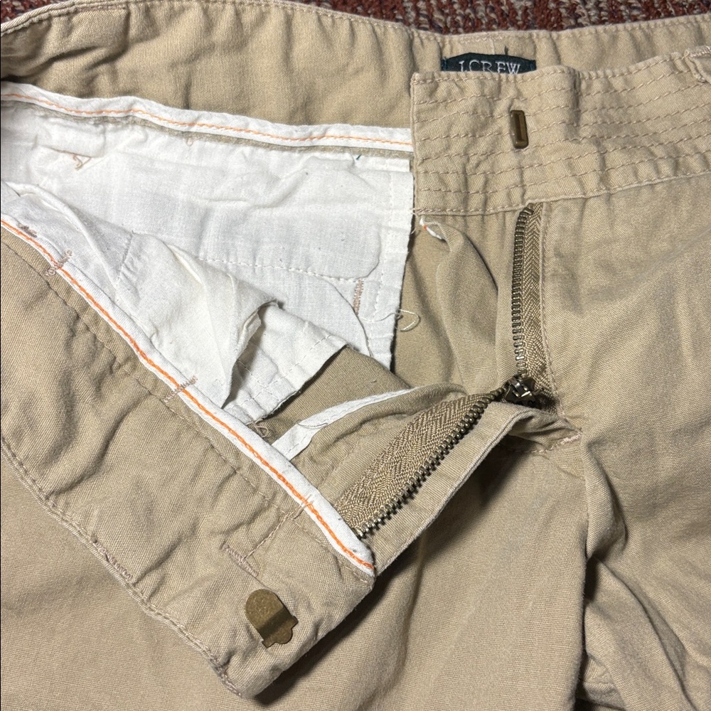 J. Crew city fit Bermuda Shorts Cotton Flat Front khaki walking short women’s 2 - Picture 12 of 12